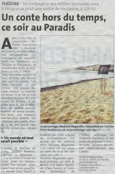 ArticleDordogne Libre